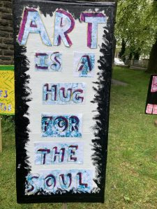 art is a hug for the soul printmaking